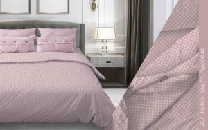 КПБ Бязь "Бояртекс" диз. № 287 Вестерн, 7/5 Вид, пудровый (L)