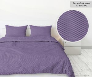 КПБ Креп-Жатка гл/кр "Бояртекс" диз. № 17-3612 Орхидейный туман