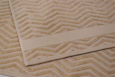 Полотенце махровое Luxor диз. Пине 50х90 бежевый