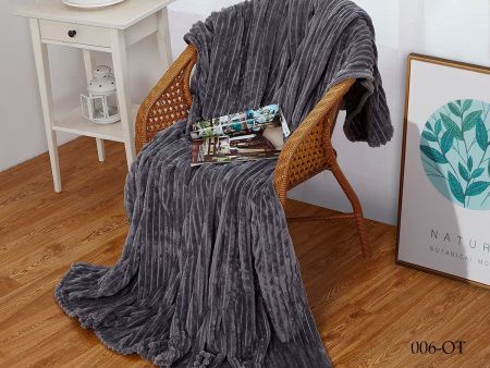 Плед ВЕЛСОФТ диз. 006-OTE, Зигзаг, Мультиколор (Л)