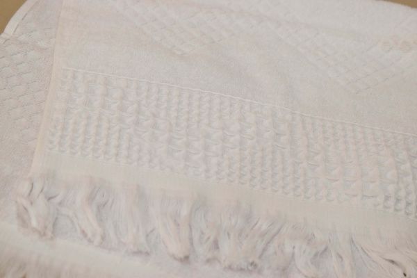 Полотенце махровое Luxor диз. Криспи 70х130 белый 2